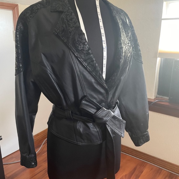 Vintage Late 80’s Early 90’s Leather Jacket - Picture 5 of 16